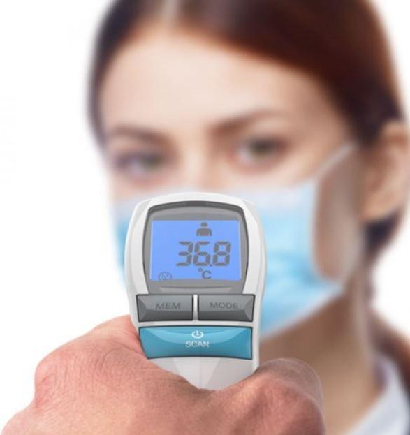 Produktbild Homedics TE-200-EEU No Touch Infrared Thermometer (Berührungslos)