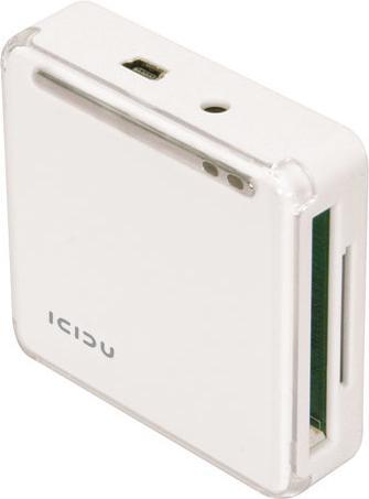 Actual product image Icidu USB 2.0 HUB & Reader White (USB 2.0)