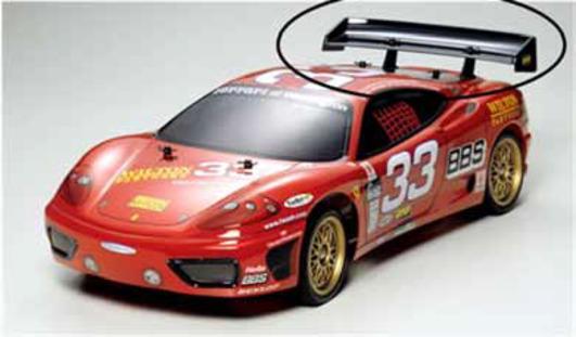 Actual product image Tamiya 1:10 Racing rear spoiler (b) universal