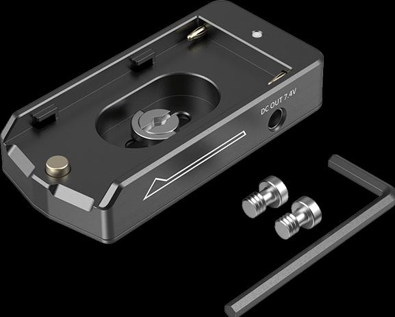 Image du produit SmallRig 3018 NP F Plaque d'adaptateur de batterie Lite (Couvercle de batterie)