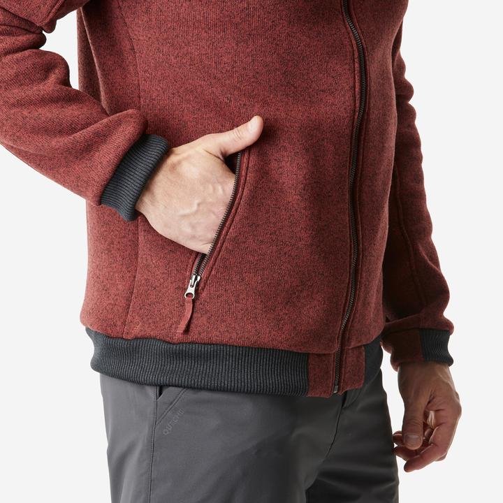 Actual product image Quechua Men's warm fleece jacket for winter hiking - SH100 (XL)