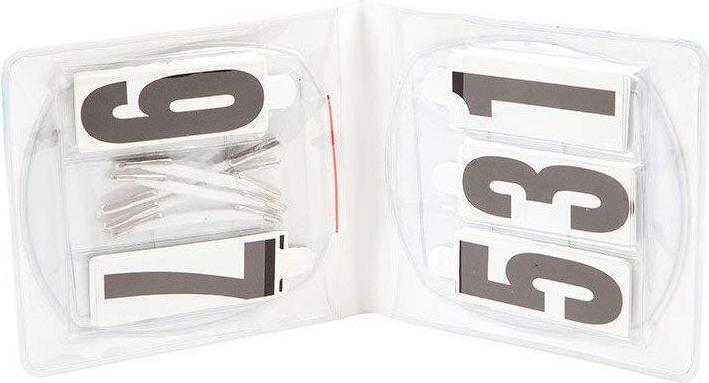 Actual product image Roma Deluxe Oval 3 number holder (pack of 2)