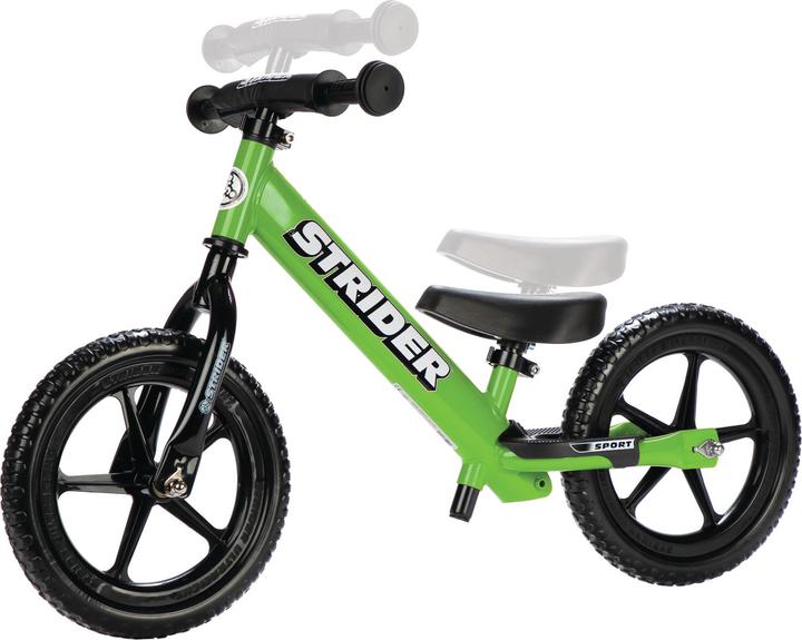 Actual product image Strider Pedal bike 12 Sport Green (12")