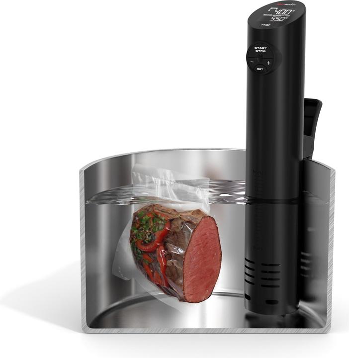 Immagine prodotto TFA Dostmann Sousmatic Edition Cuocitore a vapore 14.1551.01, bastoncino per cottura a vapore rosso
