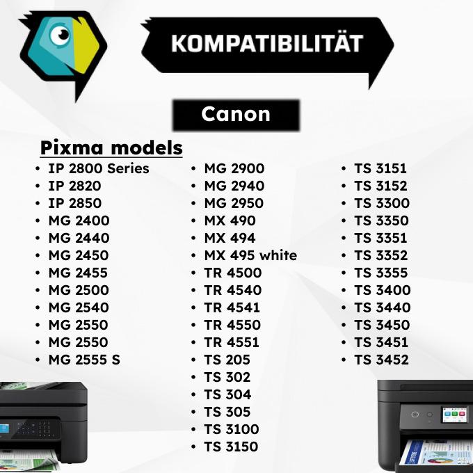 Image du produit Inkadoo Cartouches d'impression compatibles avec Canon 8288B001 / CL-546XL Cartouche de tête d'impression (Color)