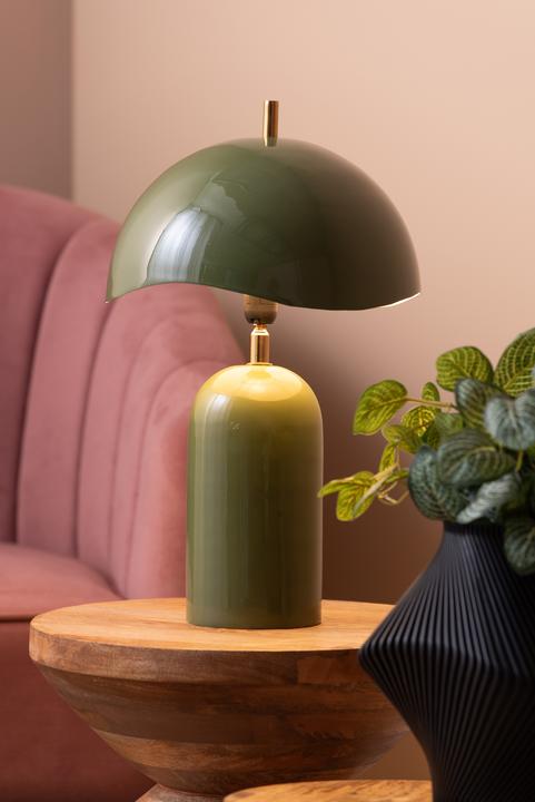 Immagine prodotto Leitmotiv Tafellamp Querido - Jungle groen - Ã˜25cm - Scandinavisch (E14)