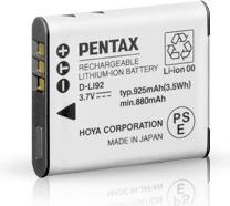 Actual product image Pentax Li-Ion battery D-LI92 (Camera battery)