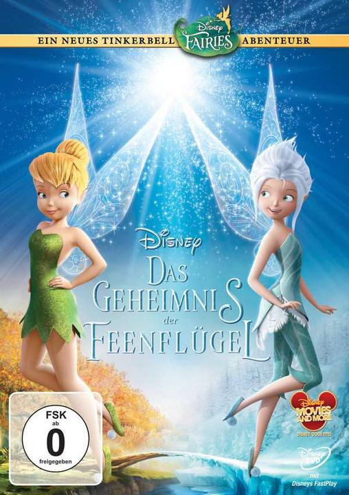 Actual product image TinkerBell 4 The Secret of the Fairy Wings (DVD, 2012, Swedish, English, German, Finnish)