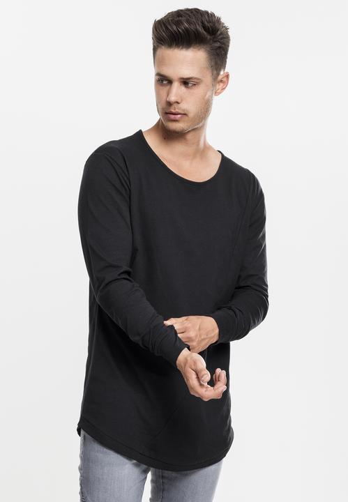 Immagine prodotto Urban Classics Tee L/S di moda a forma di lungo (S)