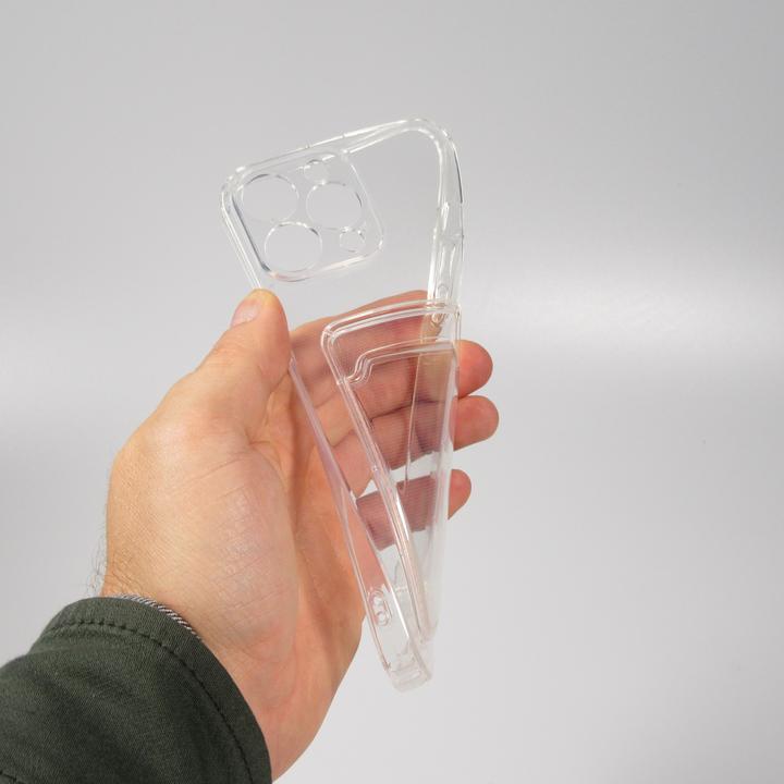 Produktbild PhoneLook Hülle Gummi mit Kartenhalter (Apple iPhone 11 Pro)