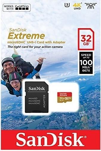 Produktbild SanDisk Extreme UHS-I V30 (32 GB, microSDHC, U3, UHS-I)