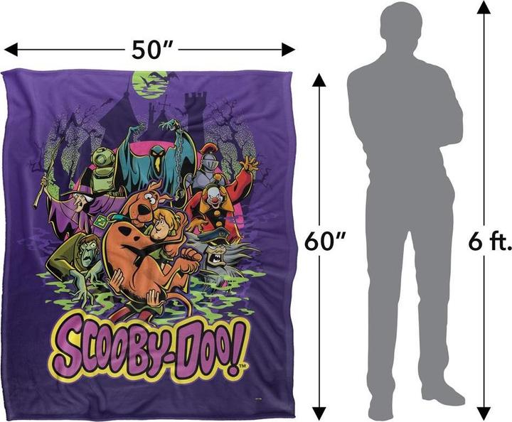Immagine prodotto Scooby Doo Cattivi Coperta (152 x 127 cm)