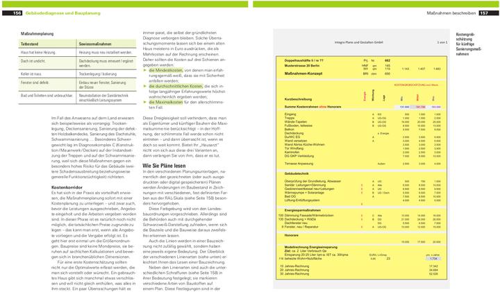 Nährwerte und Zutaten Handbuch Hauskauf (Deutsch, Ulrich Zink, 2022)