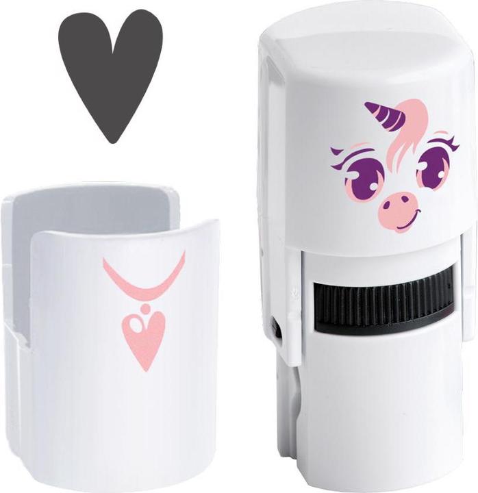 Produktbild Colop Motivstempel + Handseife Cleany UNICO Löwe, Weiss