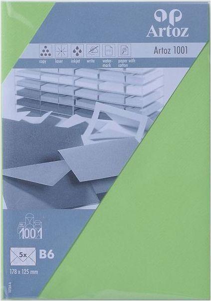 Immagine prodotto Artoz 1001 Buste B6 verde betulla (B6, 5 x)