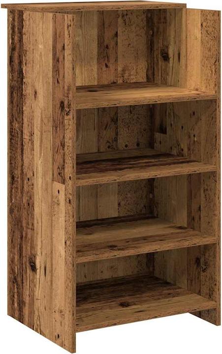 Image du produit VidaXL Comptoir d'accueil aspect vieux bois 55x50x103,5 cm bois composite Comptoir d'accueil
