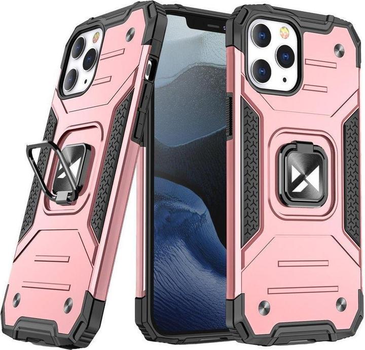 Produktbild Wozinsky Ring Armor case for iPhone 14 Pro armored cover magnetic holder gold ring (Apple iPhone 14 Pro)