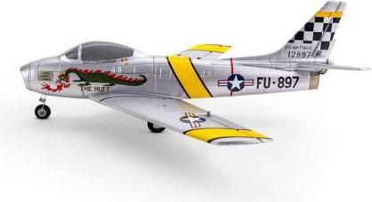Productafbeelding E-Flite FLUGZEUG UMX F-86 Sabre 442mm BNF 30mm EDF Jet Basic AS3X SAFE Select (Jet)
