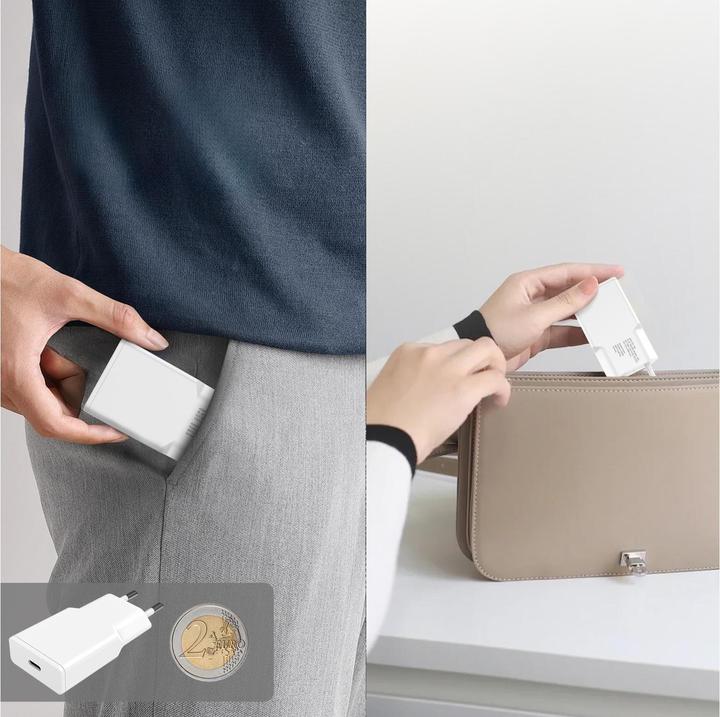 Actual product image 4smarts Power charger PDPlug Slim 20W GaN 1C white (20 W)