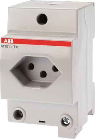 Actual product image ABB STOTZ-KONTAKT Modular socket outlet Swiss Standard M1011-T13
