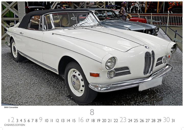 Produktbild BMW Classic Cars 2026 L 35x50cm (35 x 50 cm, Deutsch)