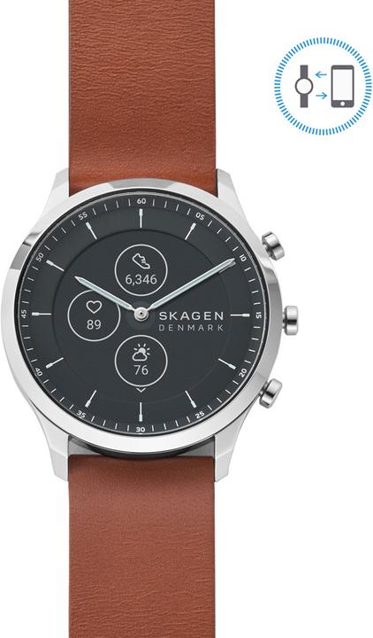 Produktbild Skagen Jorn Hybrid Smartwatch HR (Digitaluhr, Analoguhr, 42 mm)