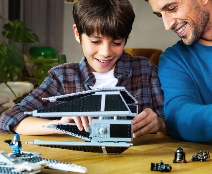 Image du produit LEGO Mandalorian Fang Fighter vs. Tie Interceptor (75348, LEGO Star Wars)