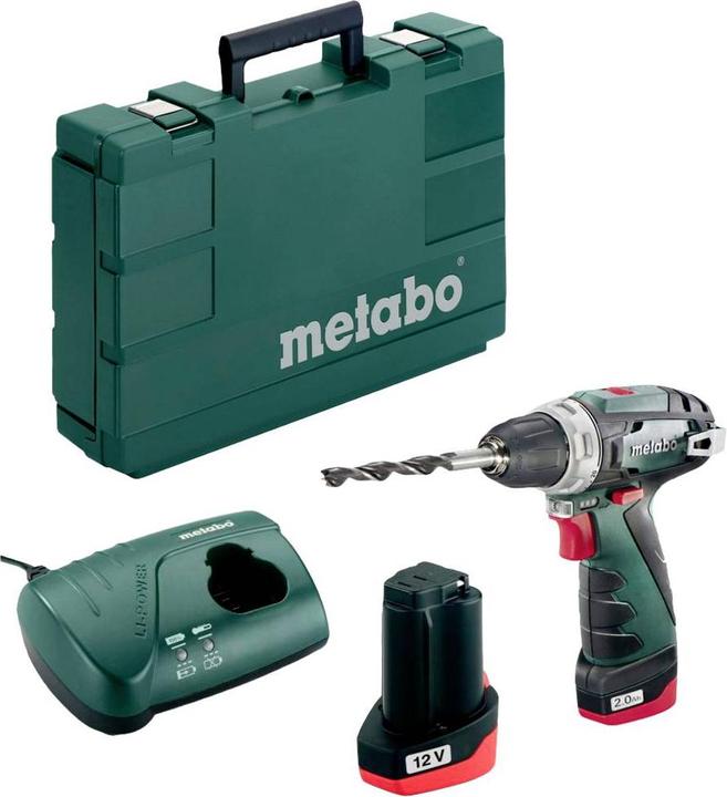 Actual product image Metabo PowerMaxx BS Basic, 2 batteries (Rechargeable battery operated)