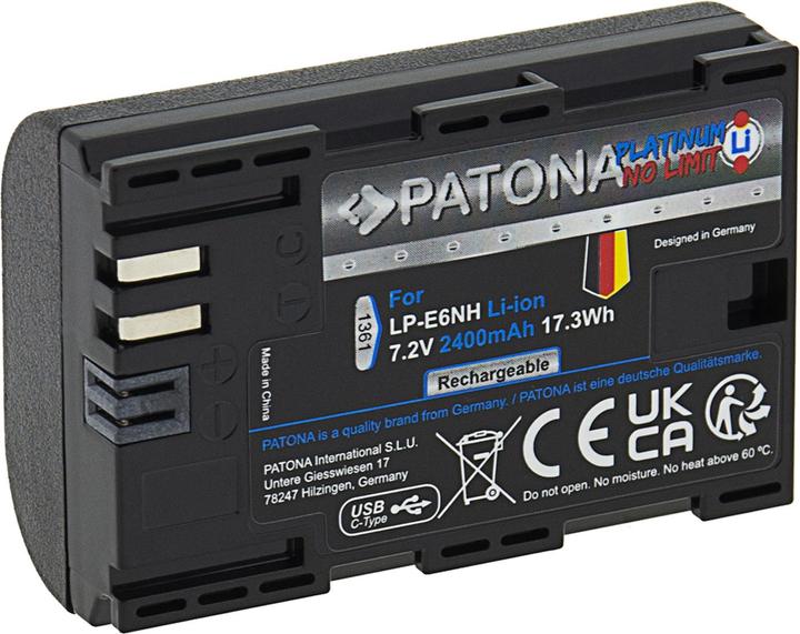 Patona Platinum LP-E6NH (Camera battery)