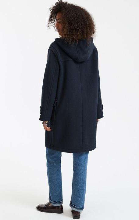 Produktbild La Redoute Collections Halblanger Dufflecoat mit Kapuze (XS, M)