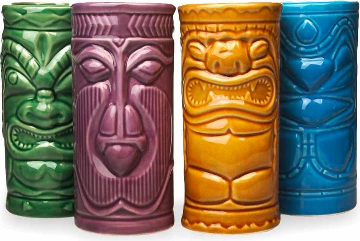 Actual product image TOP Tiki Cup (4 x, Tiki glasses)