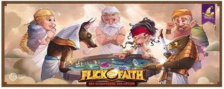 Produktbild Mirakulus 1025052 - Flick of Faith - Brettspiel für 2 - 4 Spieler ab 8 Jahren (DE-Ausgabe) (Deutsch)