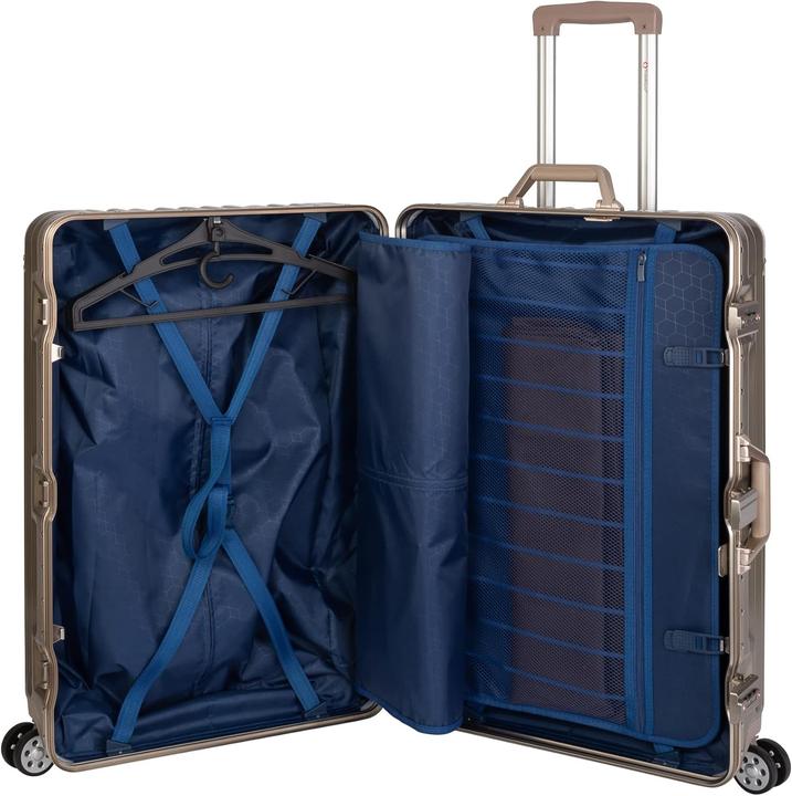 Immagine prodotto Travelhouse 2-teiliges Kofferset London mit TSA-Schloss und Doppelrollen (108 l, Bagaglio a mano (fino a 50 litri), L (90 - 115l))