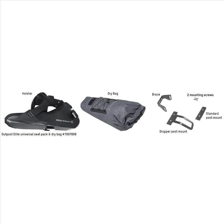 Actual product image Blackburn outpost elite (10.50 l, Saddle bag)