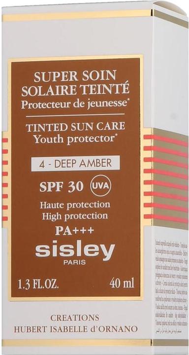 Actual product image Sisley Super Soin Solaire Teinté SPF 30 (Sun cream face, SPF 30, 40 ml)