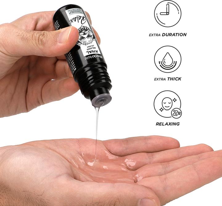Actual product image - SCHWARZE LOCH-GEL-SILIKON-BASIS-ANAL-DILATION 30 ML (30 ml)