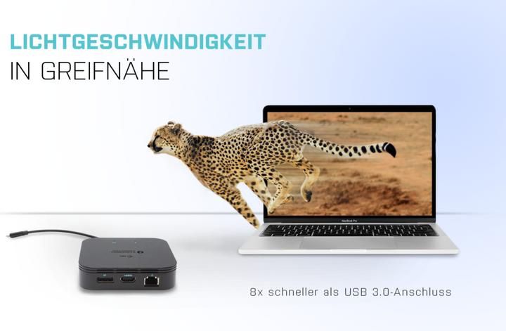 Produktbild i-tec Tb3traveldockpd (Thunderbolt, 1 Ports)