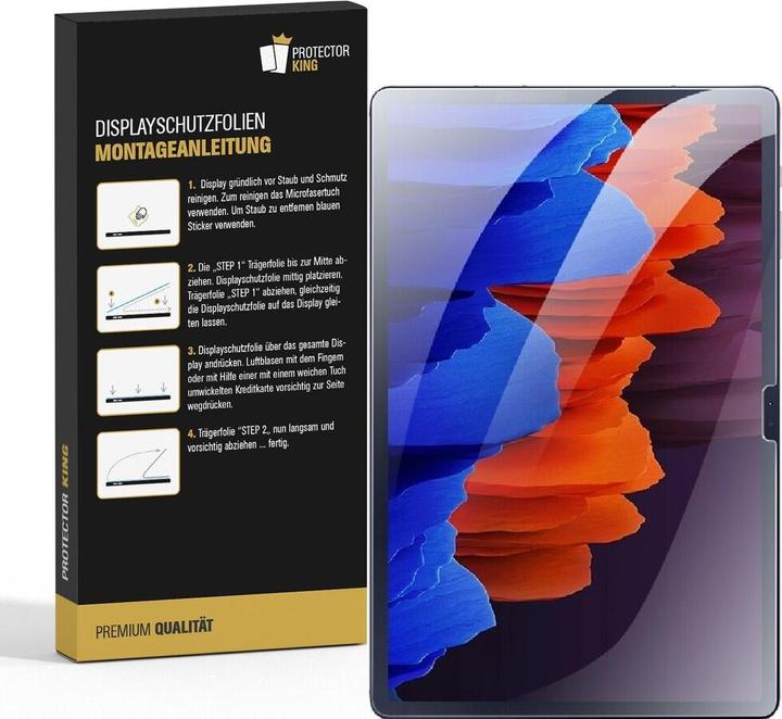 Produktbild Protectorking 3x Premium Displayschutzfolie Matt Entspiegelt (3 Stück, Galaxy Tab S8 Plus)