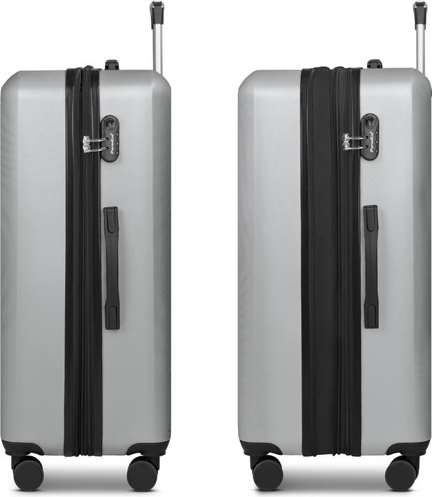 Image du produit Check.In Paradise 2.0 4 Rollen Trolley L 78 cm mit Dehnfalte (110 l, XL (à partir de 115l))