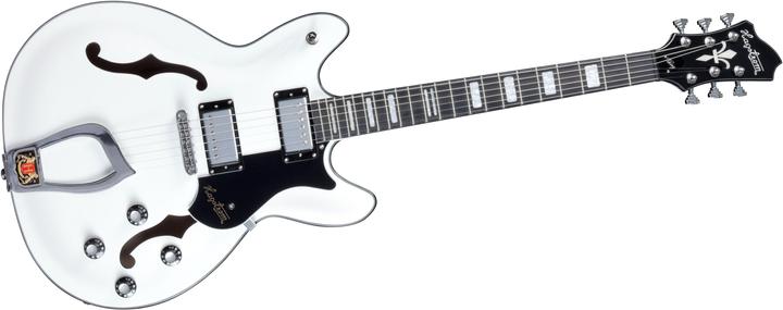 Hagstrom E-Gitarre, Viking, White (E-Gitarre, Ahorn)