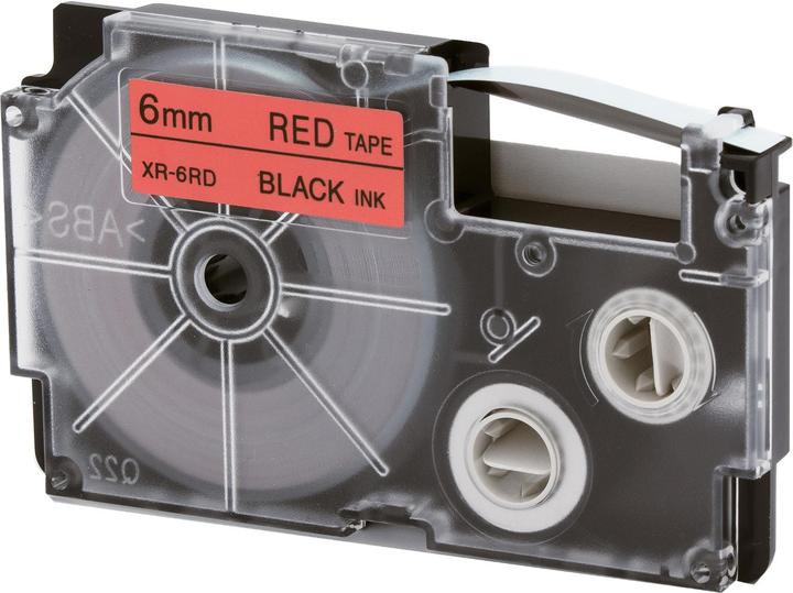 Immagine prodotto Casio XR-6RD1 Etichette autoadesive (0.60 cm, Rosso)