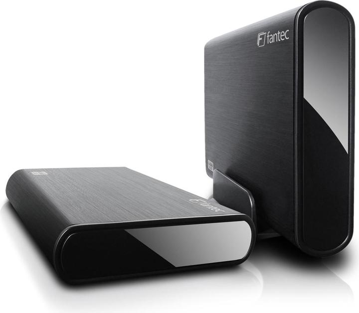Actual product image Fantec Fantecdb-Alu31 Aluminium Case (3.5")