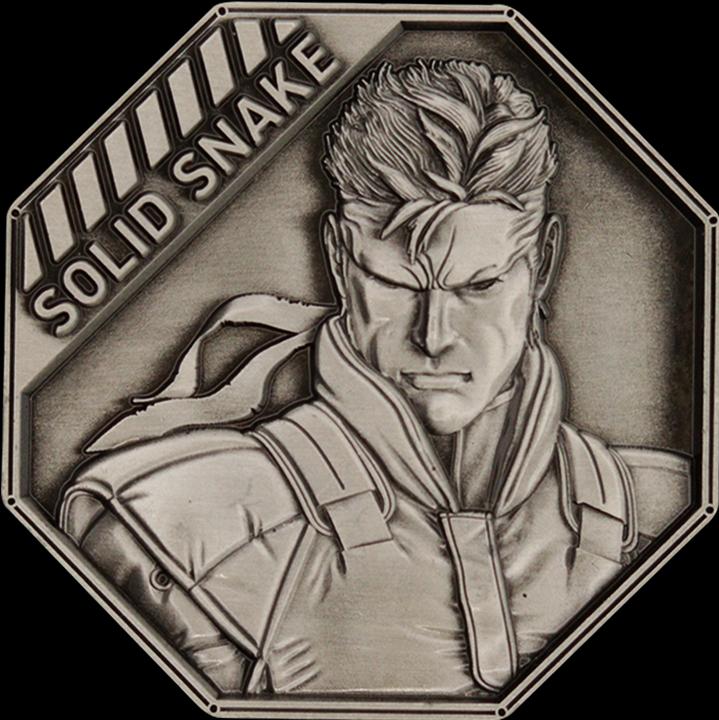 Actual product image Fanattik Metal Gear Solid pièce de collection Solid Snake Limited Edition