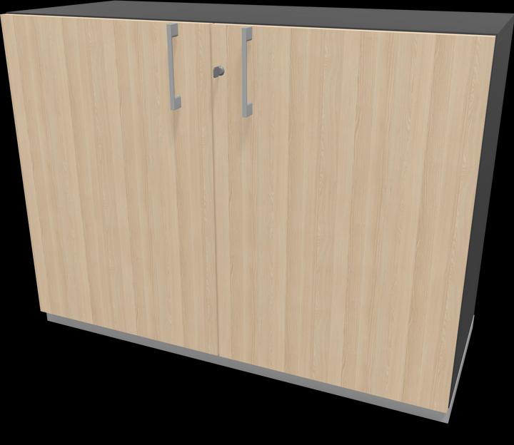 Silbergrau, Eschendekor sandbeige mit Struktur, Dunkelgrau