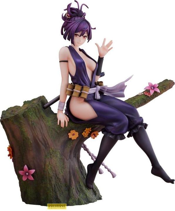 Actual product image Furyu Hell's Paradise PVC Statue 1/7 Yuzuriha 22 cm