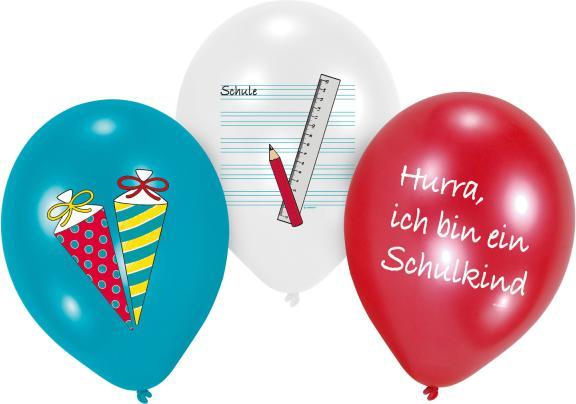 Produktbild Magni Luftballons Schulanfang 28cm 6er (10 x)