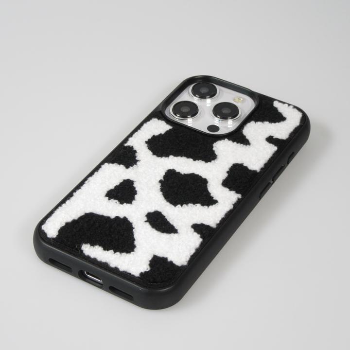 Image du produit PhoneLook Coque Silicone avec surface tufting effet peau de vache (Apple iPhone 15 Pro)