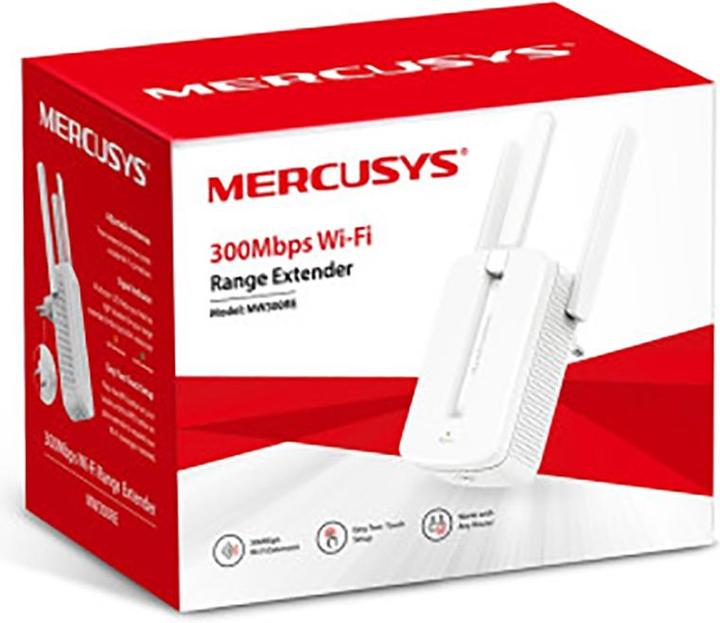 Image du produit Mercusys MW300RE Module d'extension de réseau Émetteur & récepteur de réseau (300 Mbit/s)