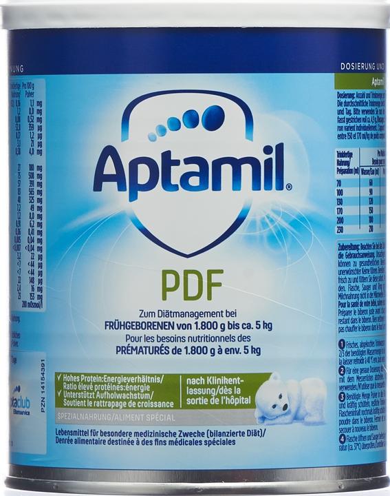 Produktbild Aptamil PDF Spezialnahrung (400 g, ab Geburt)