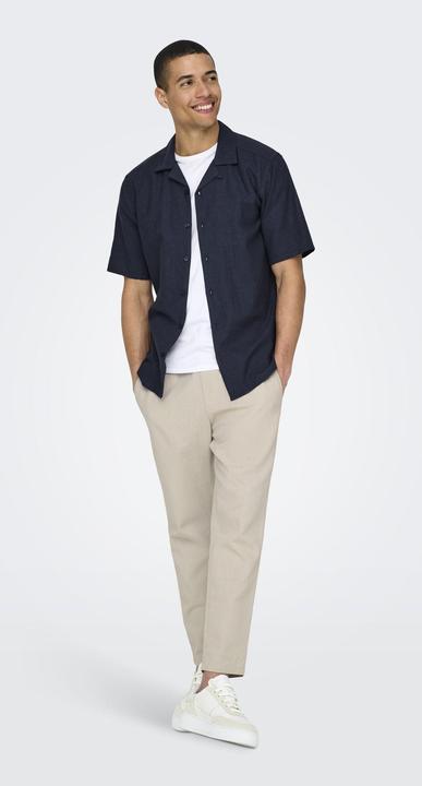 Immagine prodotto Only & Sons Camicia con colletto resort slim fit Camicia (L)
